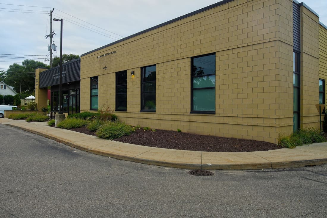 833 Michigan, the former Miller-Zylstra Lumber building, now medical offices, on Michigan Street NE in Grand Rapids